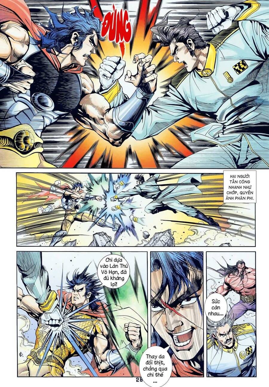 Truyện Tranh Long Hổ 5 Thế trang 8