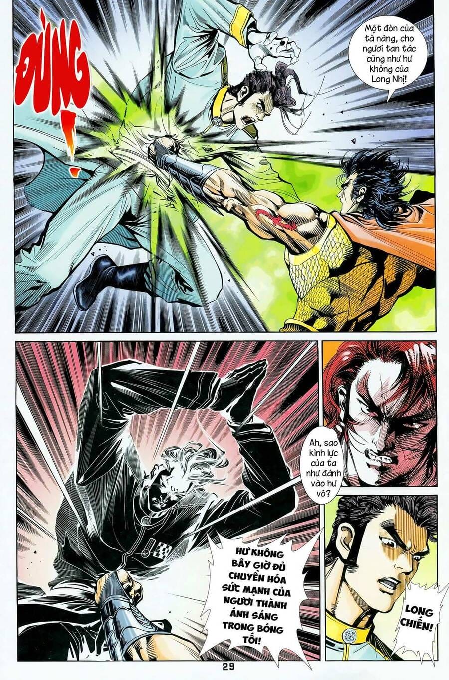 Truyện Tranh Long Hổ 5 Thế trang 8