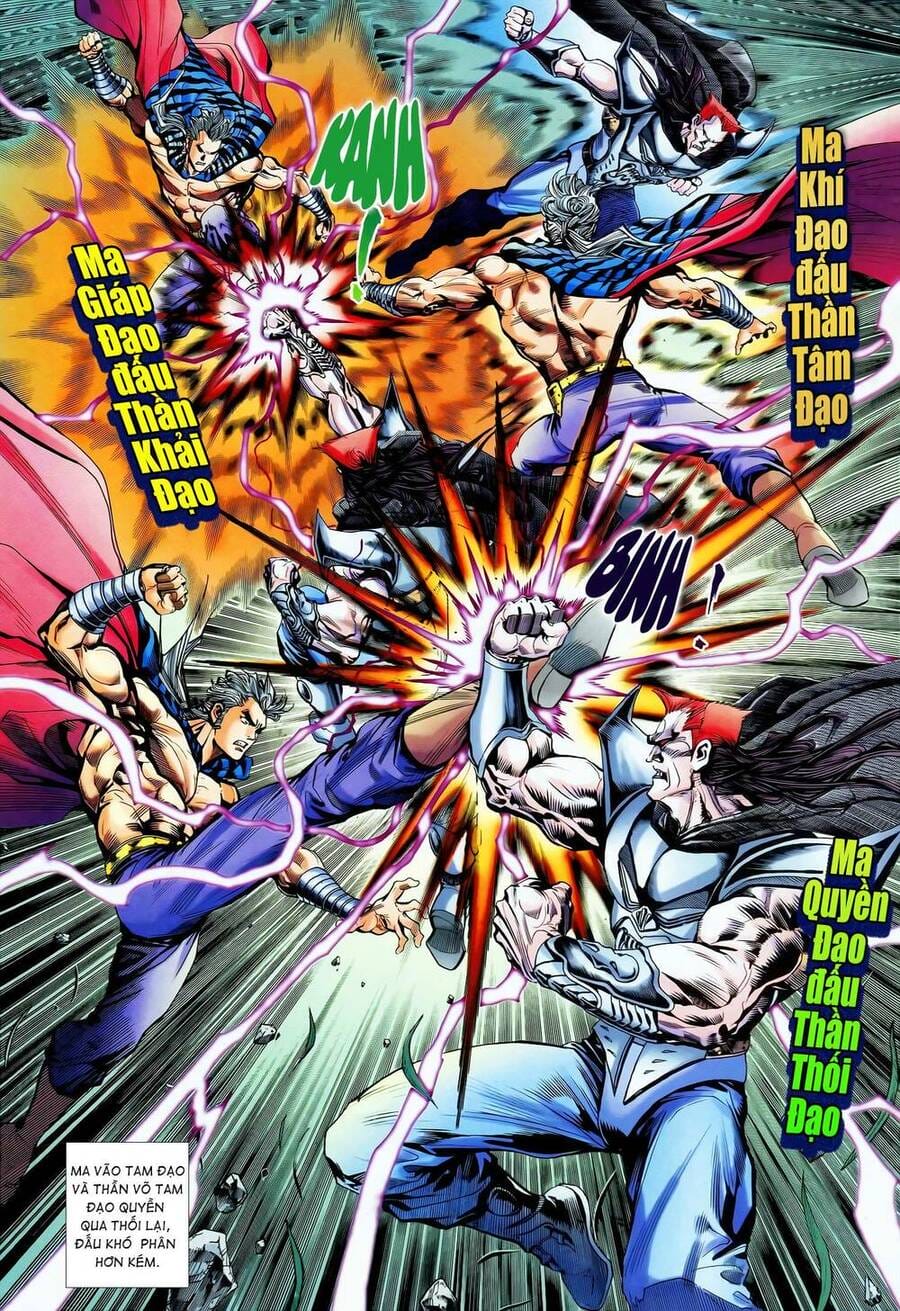 Truyện Tranh Long Hổ 5 Thế trang 8