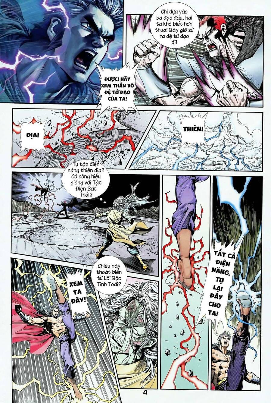 Truyện Tranh Long Hổ 5 Thế trang 8