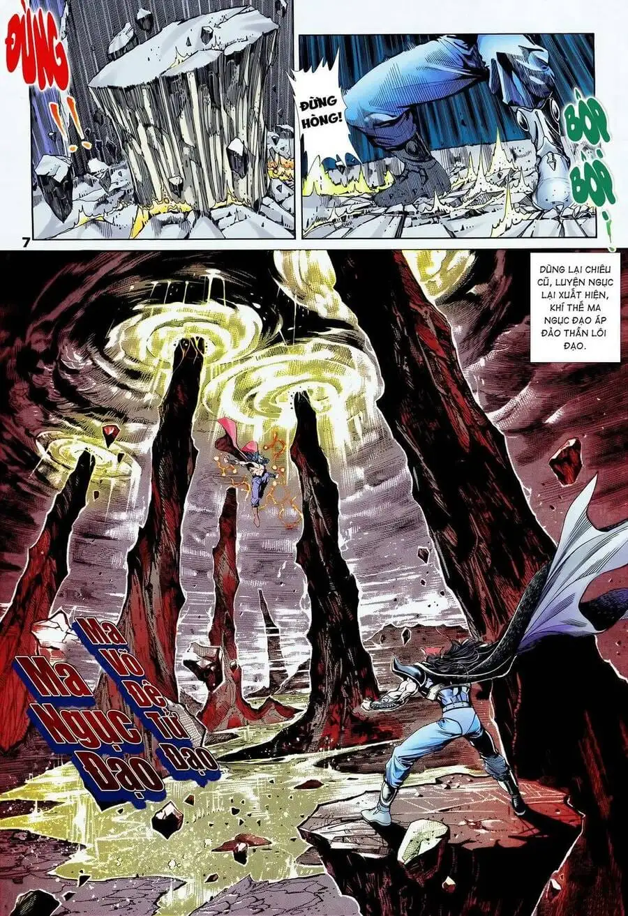Truyện Tranh Long Hổ 5 Thế trang 8