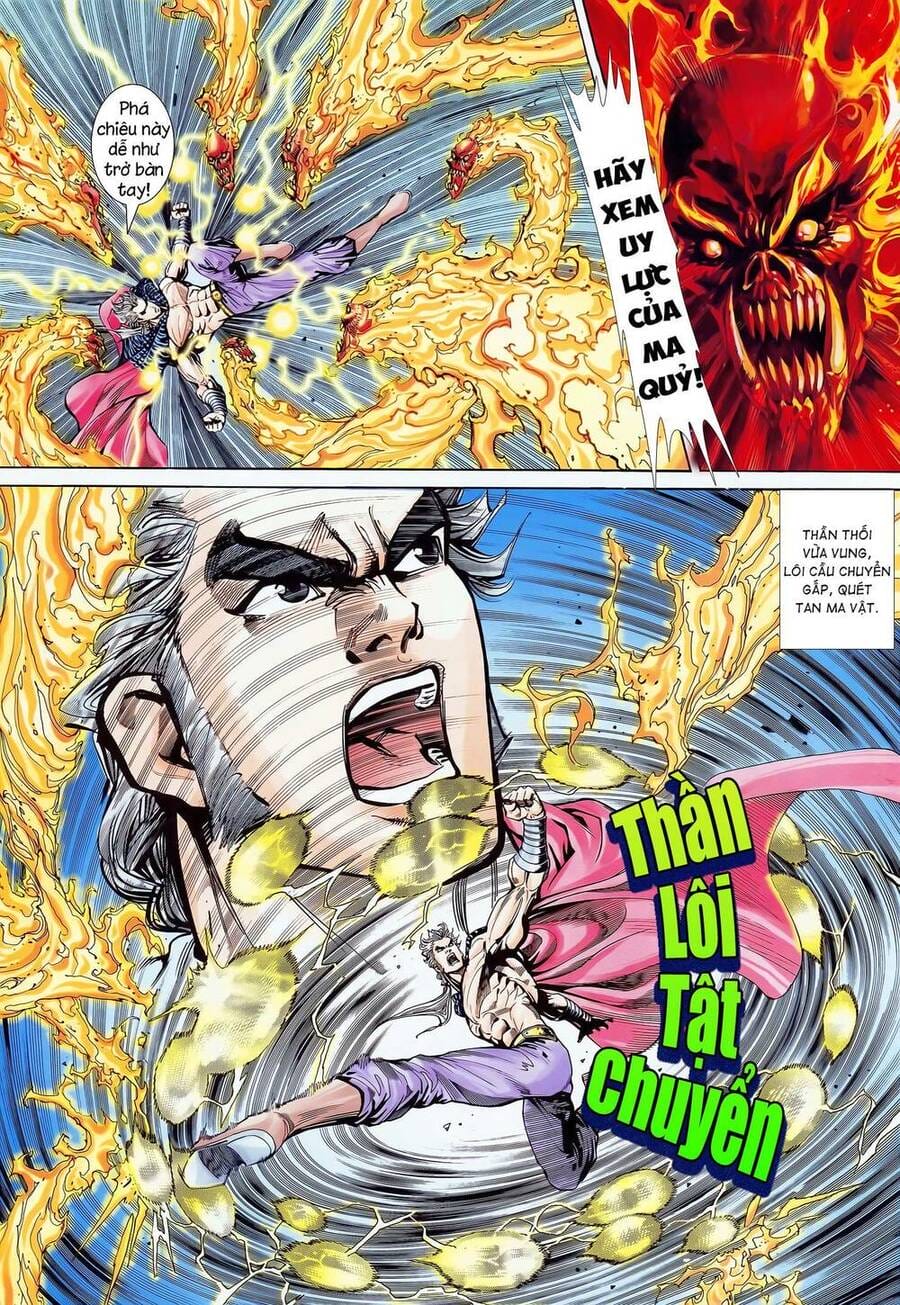 Truyện Tranh Long Hổ 5 Thế trang 8