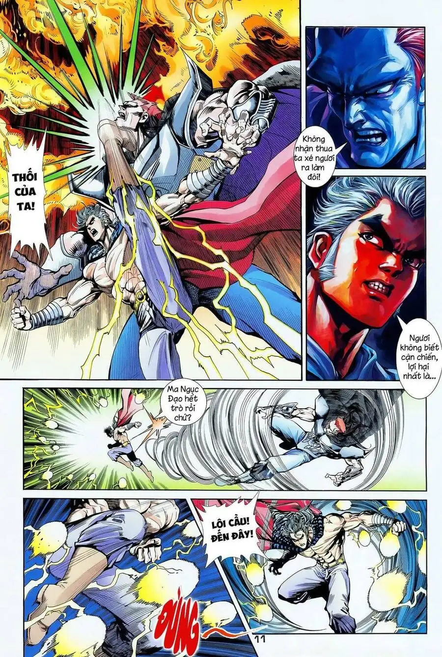 Truyện Tranh Long Hổ 5 Thế trang 8