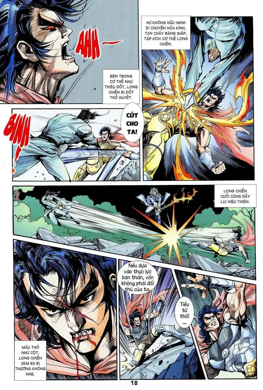 Truyện Tranh Long Hổ 5 Thế trang 8