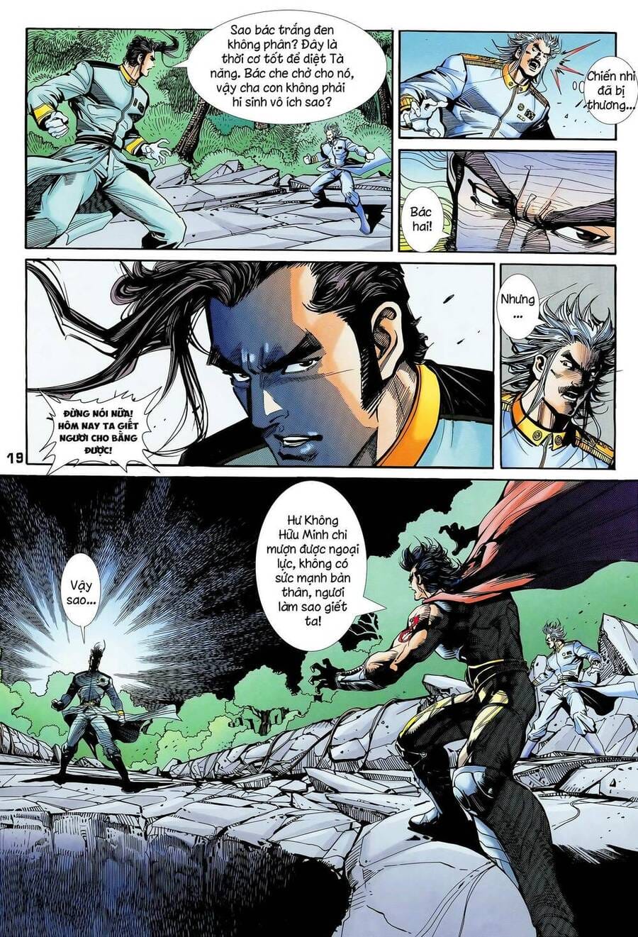 Truyện Tranh Long Hổ 5 Thế trang 8