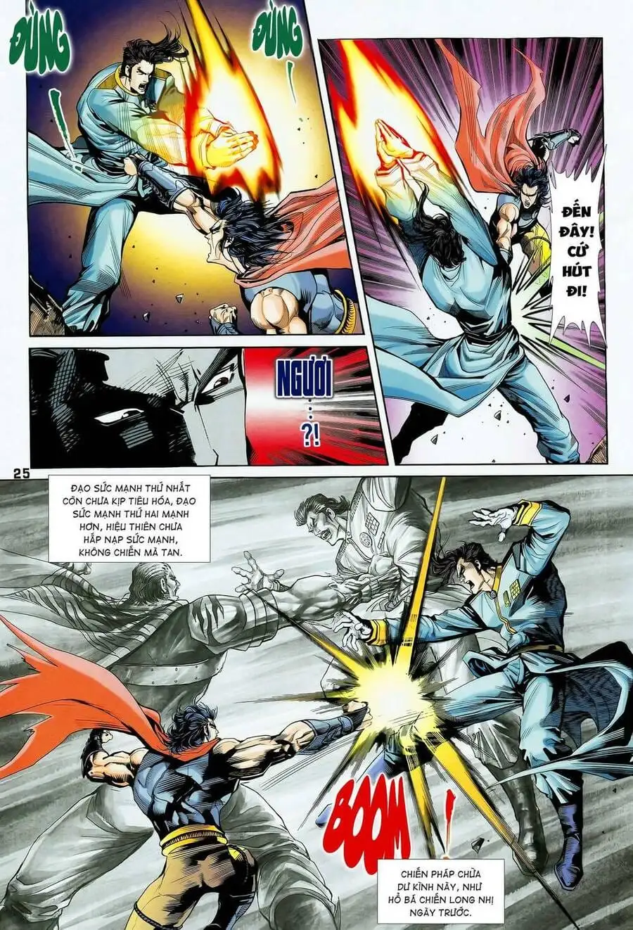 Truyện Tranh Long Hổ 5 Thế trang 8