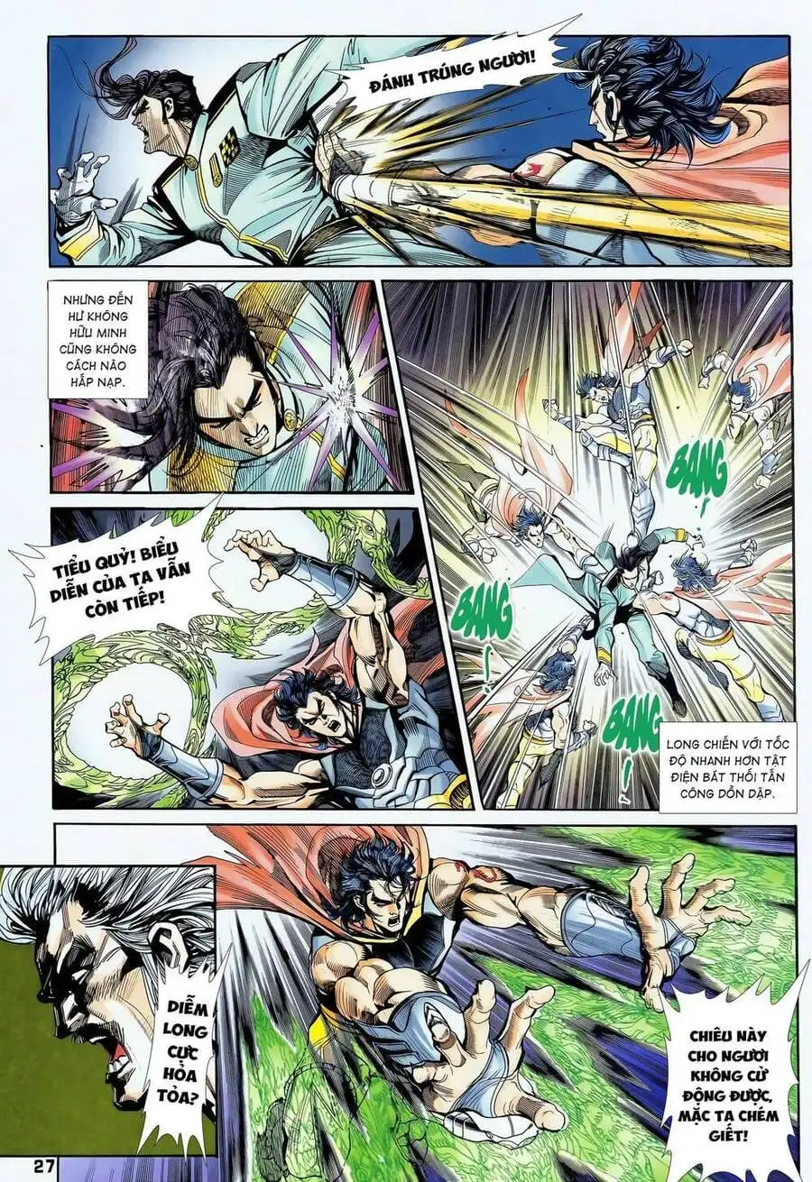 Truyện Tranh Long Hổ 5 Thế trang 8