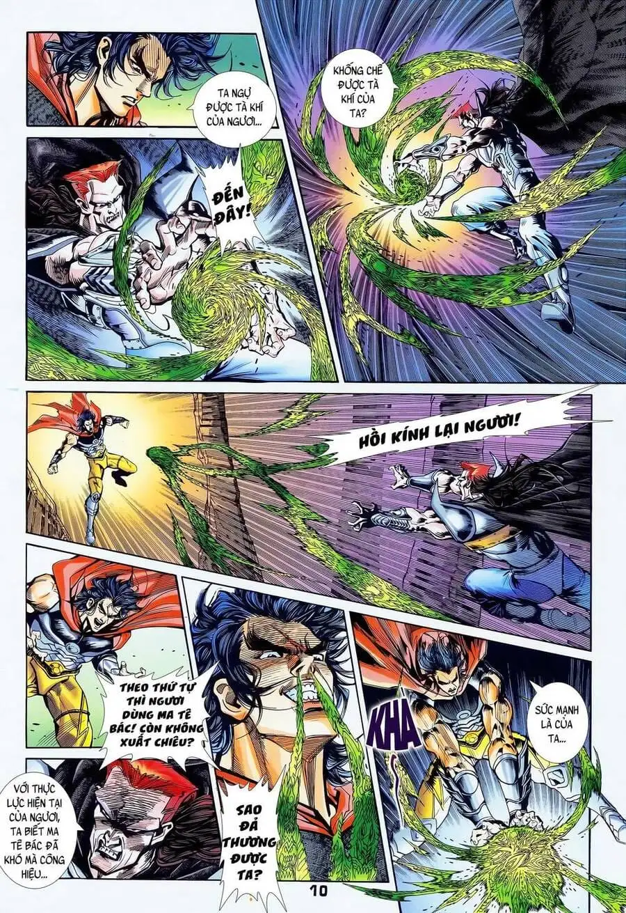 Truyện Tranh Long Hổ 5 Thế trang 8