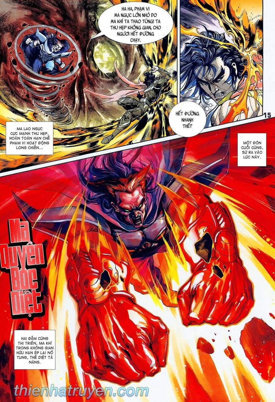 Truyện Tranh Long Hổ 5 Thế trang 8