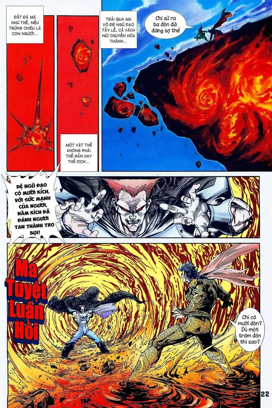 Truyện Tranh Long Hổ 5 Thế trang 8