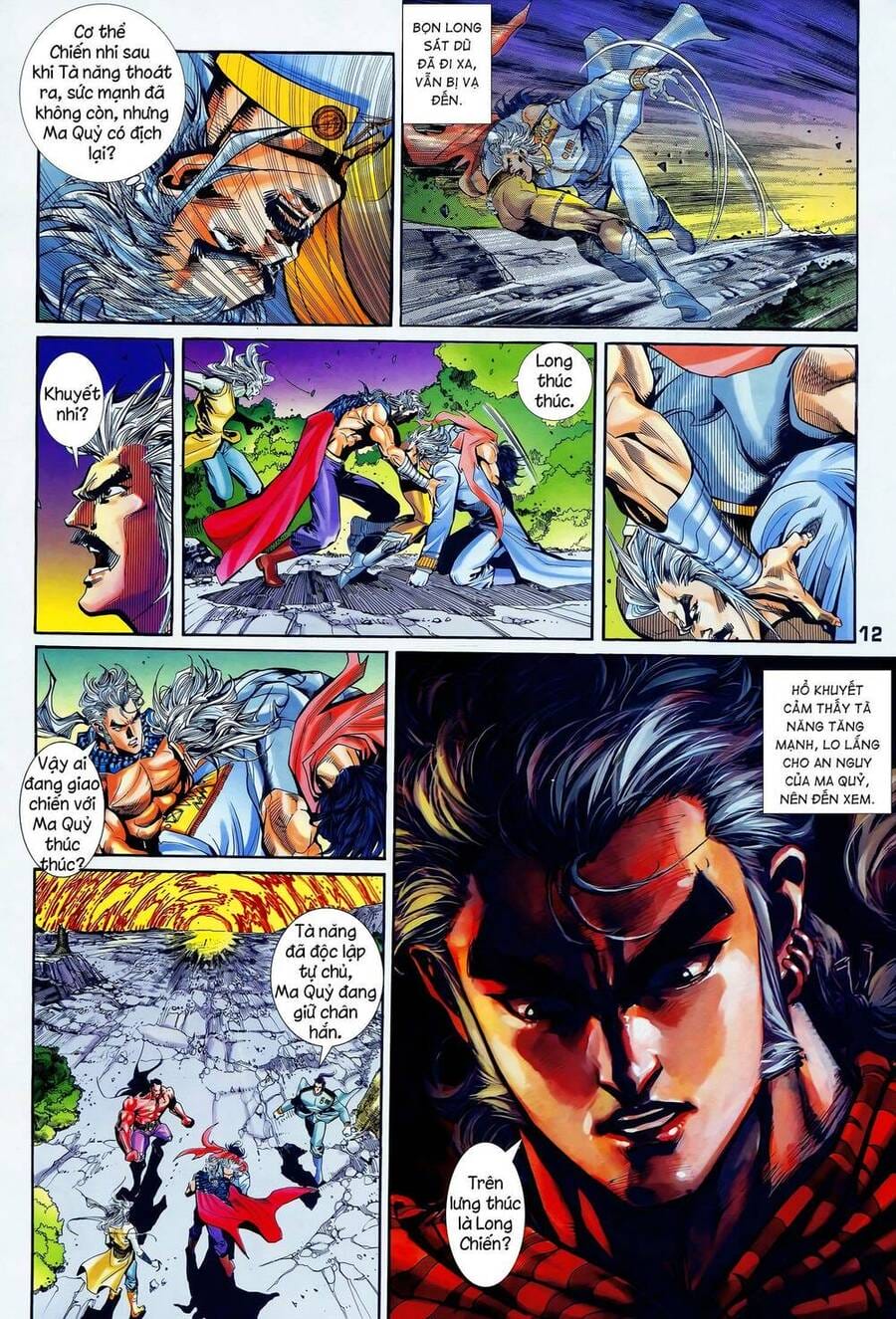 Truyện Tranh Long Hổ 5 Thế trang 8