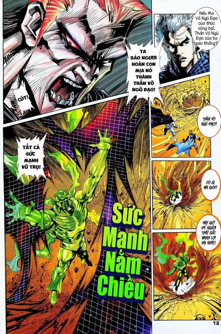 Truyện Tranh Long Hổ 5 Thế trang 8