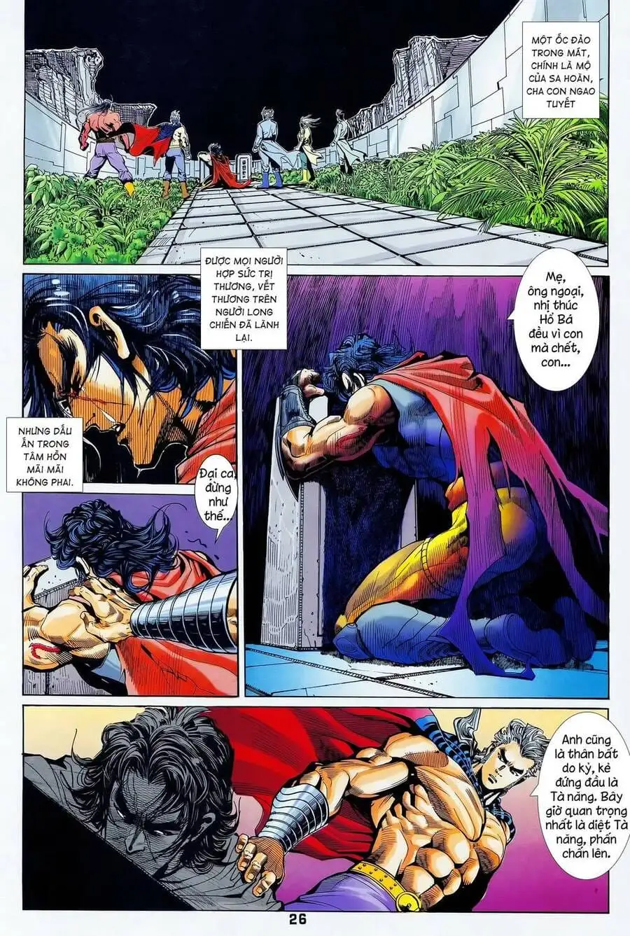 Truyện Tranh Long Hổ 5 Thế trang 8