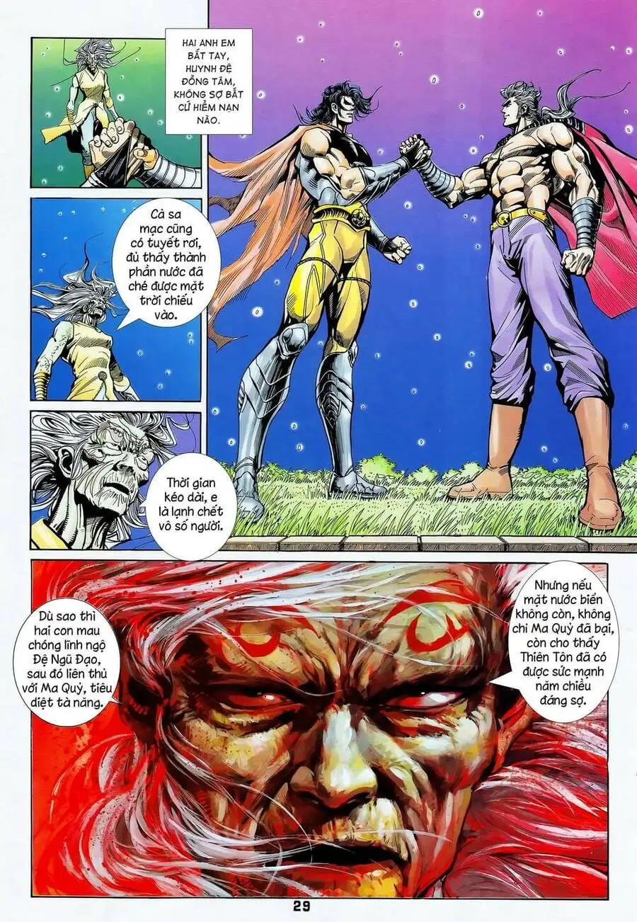 Truyện Tranh Long Hổ 5 Thế trang 8