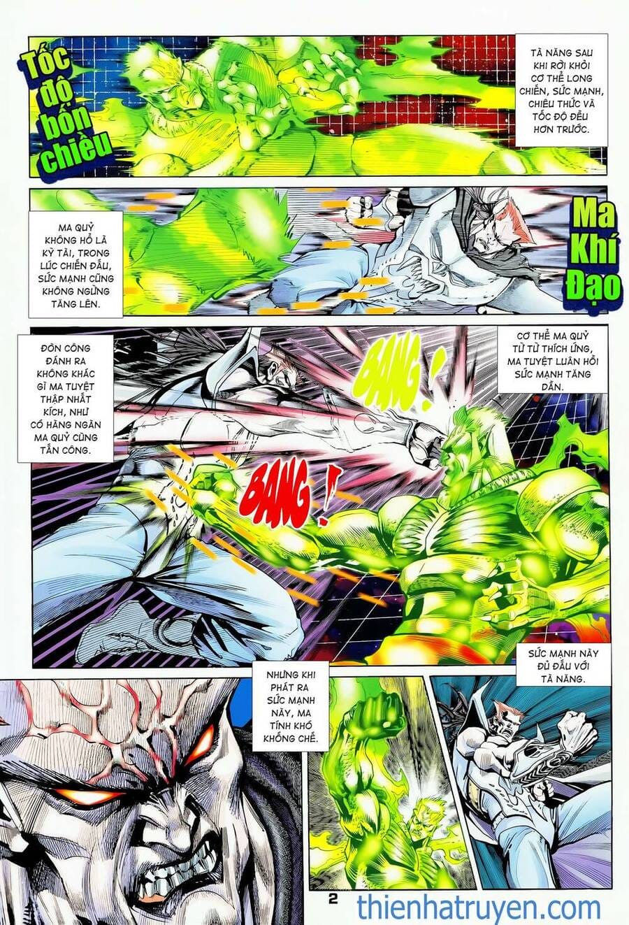 Truyện Tranh Long Hổ 5 Thế trang 8