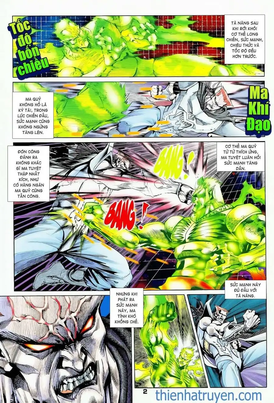 Truyện Tranh Long Hổ 5 Thế trang 8