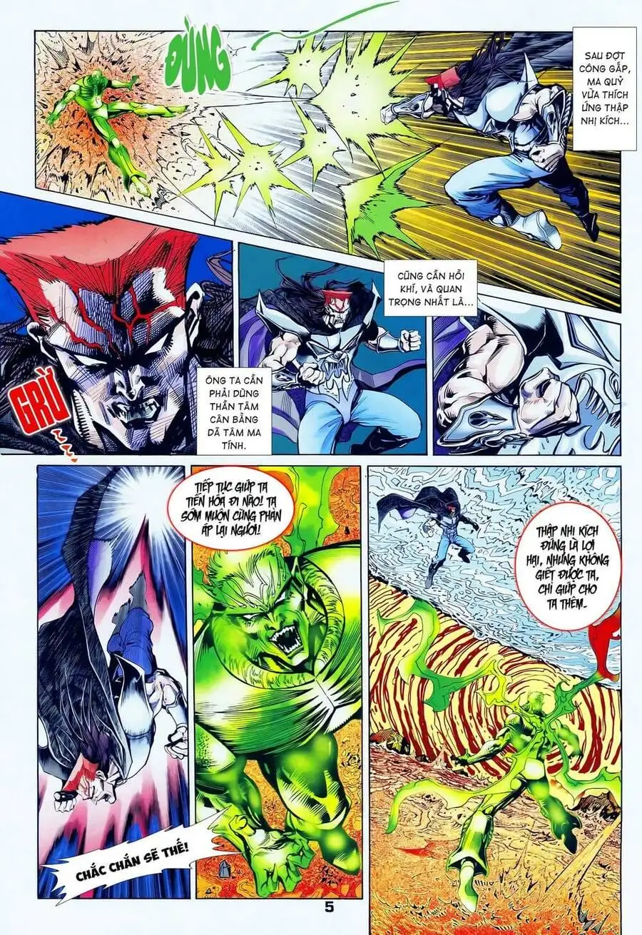Truyện Tranh Long Hổ 5 Thế trang 8