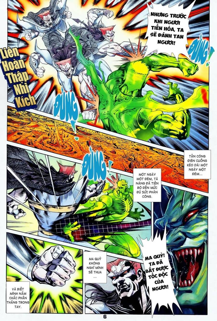 Truyện Tranh Long Hổ 5 Thế trang 8