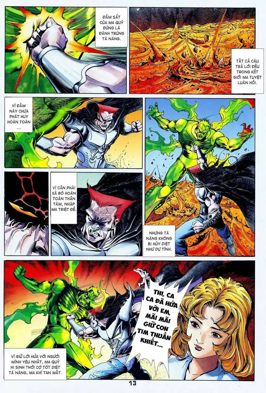 Truyện Tranh Long Hổ 5 Thế trang 8