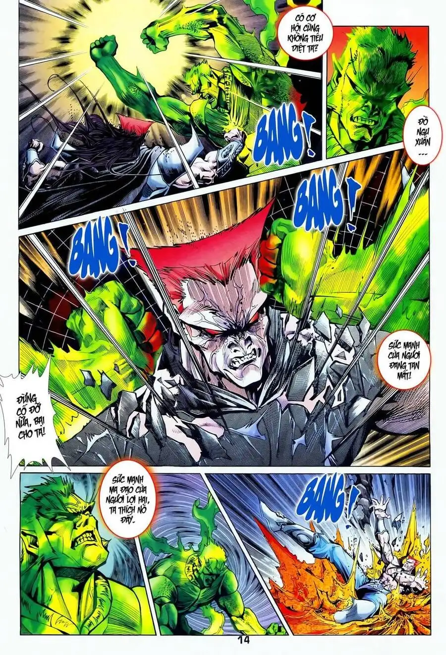 Truyện Tranh Long Hổ 5 Thế trang 8