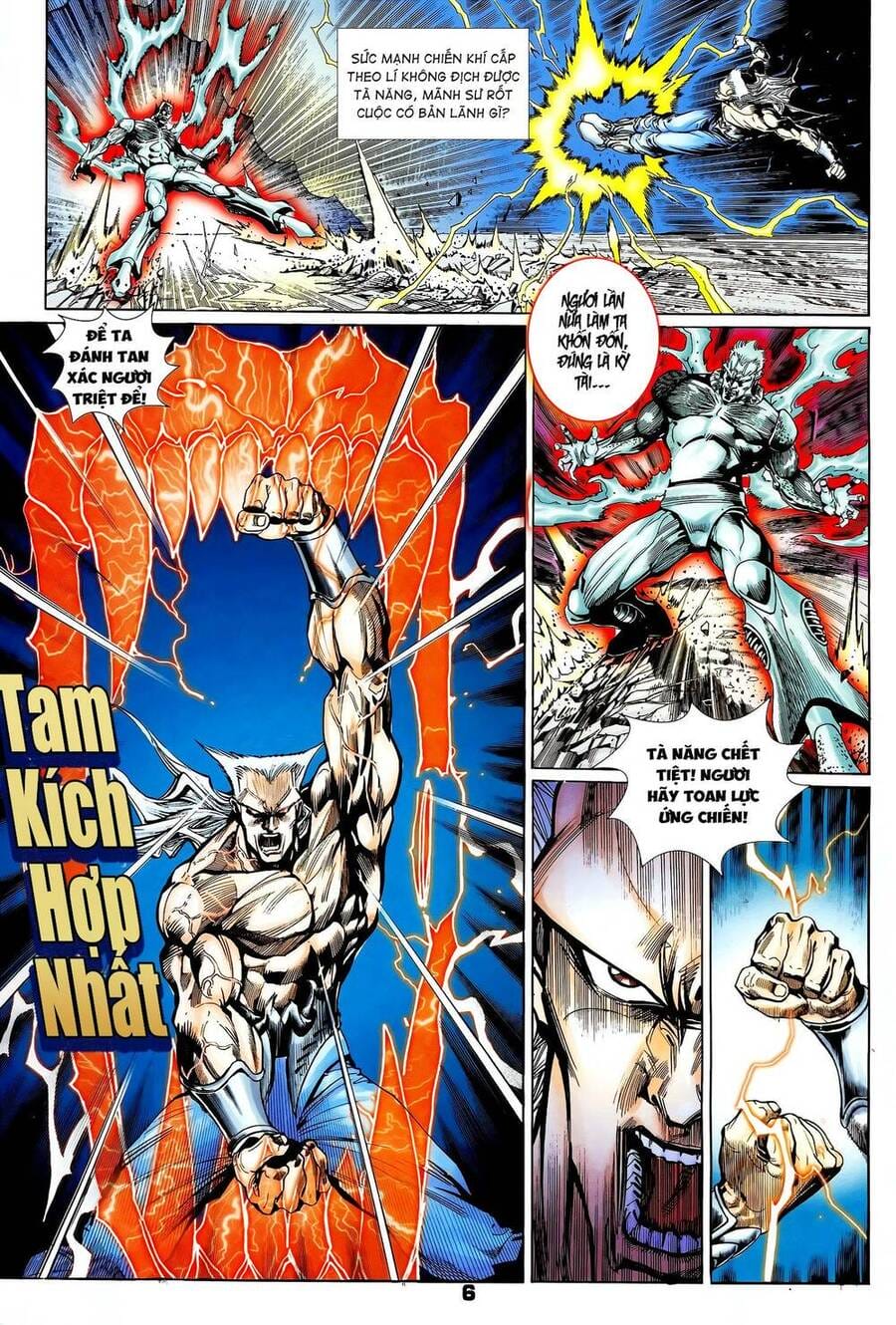 Truyện Tranh Long Hổ 5 Thế trang 8