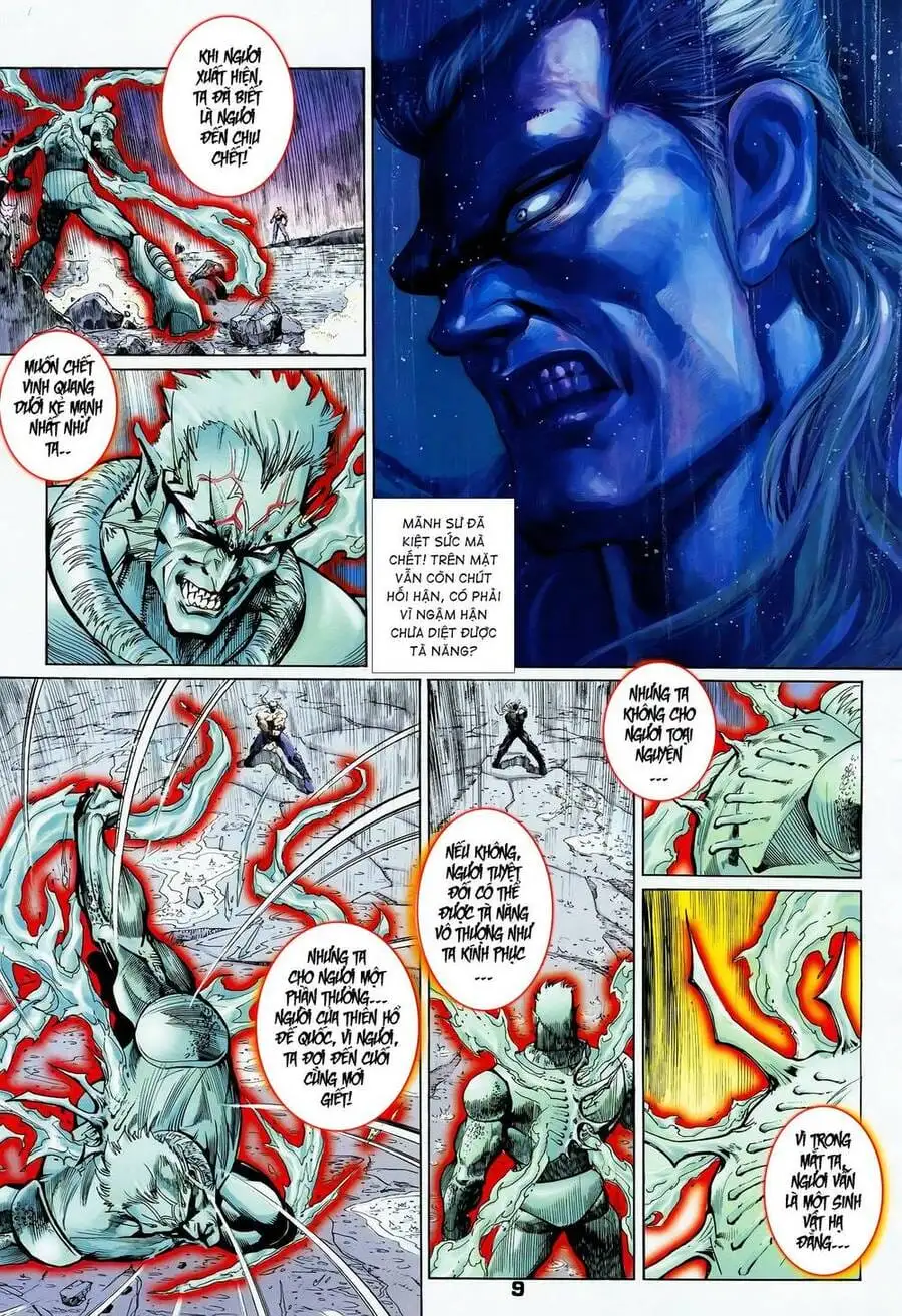 Truyện Tranh Long Hổ 5 Thế trang 8