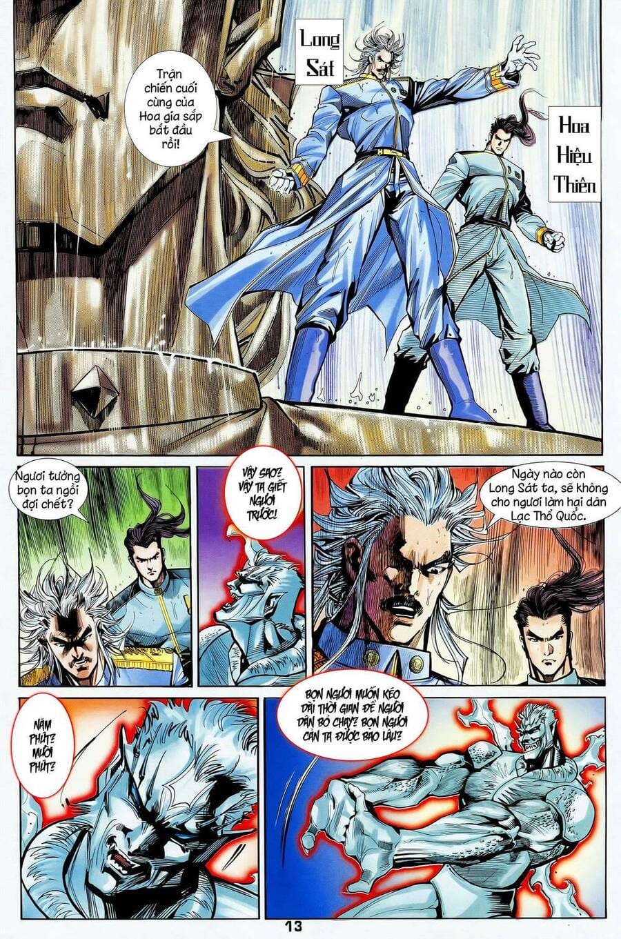 Truyện Tranh Long Hổ 5 Thế trang 8