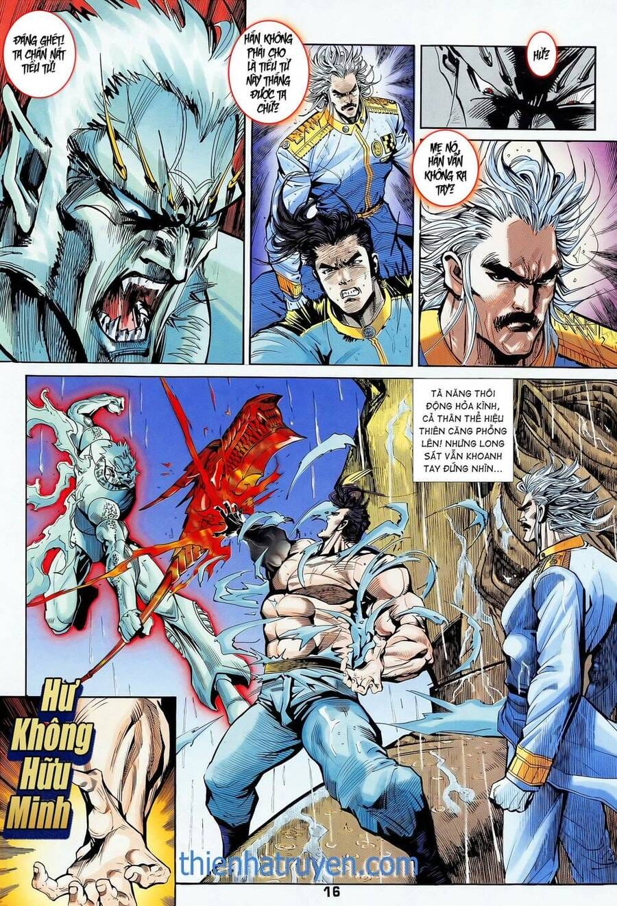 Truyện Tranh Long Hổ 5 Thế trang 8