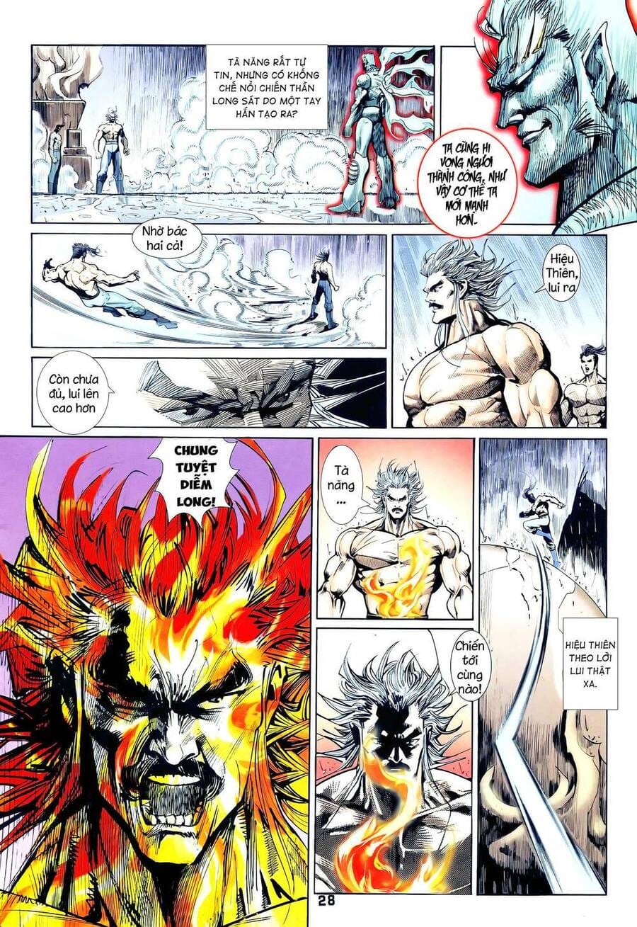 Truyện Tranh Long Hổ 5 Thế trang 8