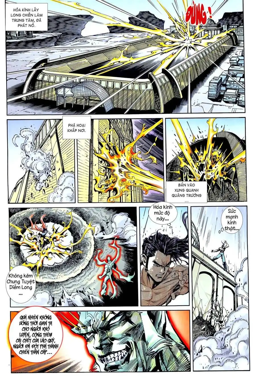 Truyện Tranh Long Hổ 5 Thế trang 8