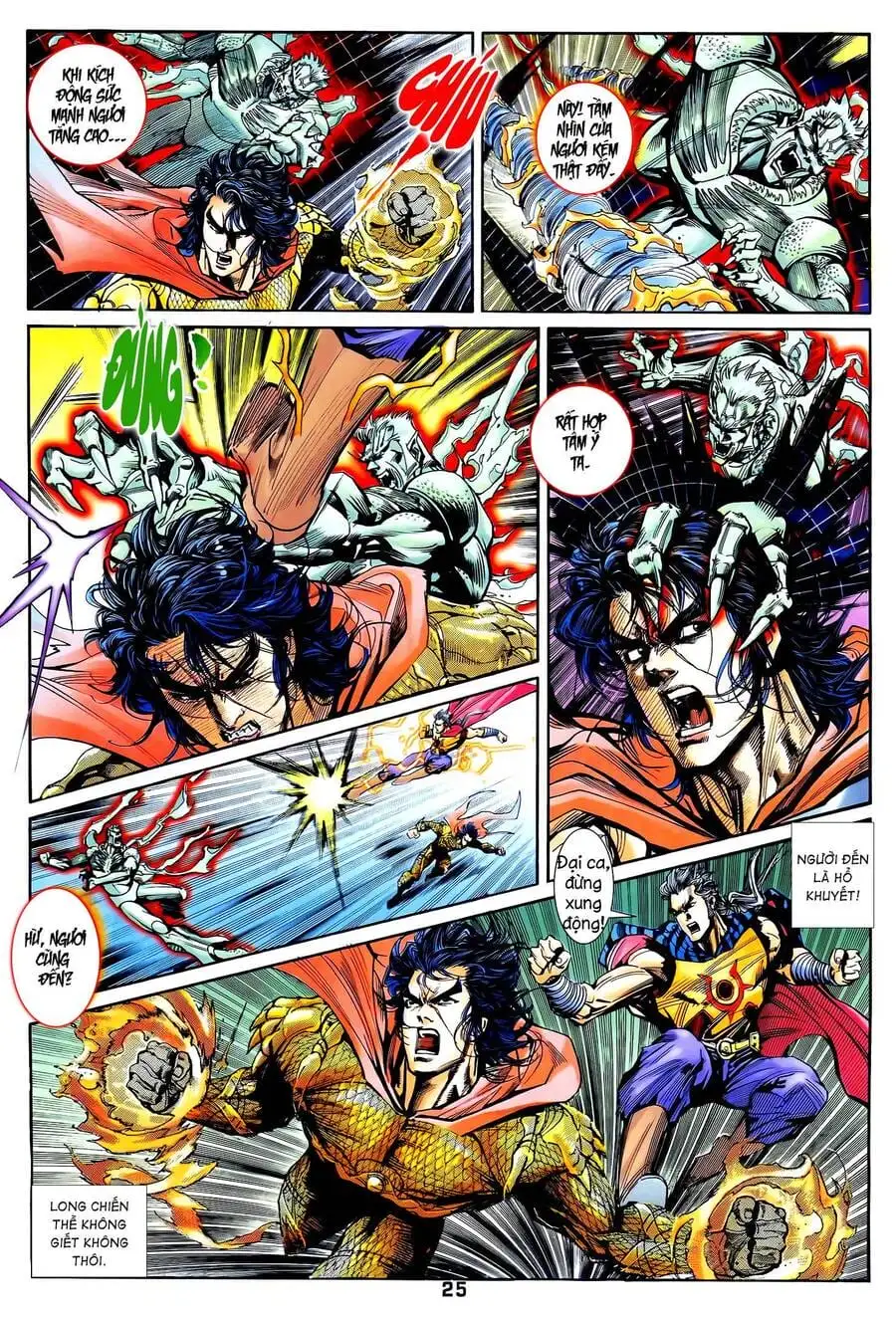 Truyện Tranh Long Hổ 5 Thế trang 8