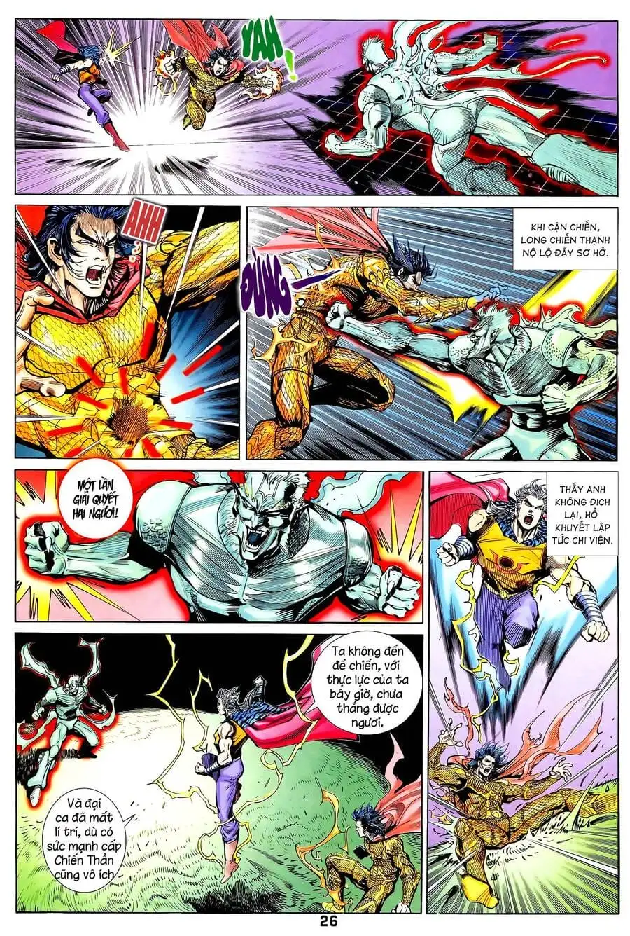 Truyện Tranh Long Hổ 5 Thế trang 8