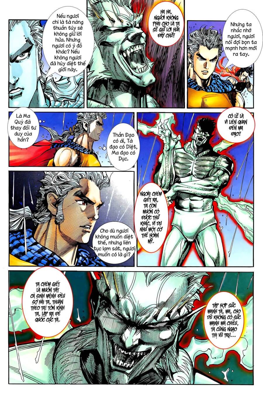 Truyện Tranh Long Hổ 5 Thế trang 8