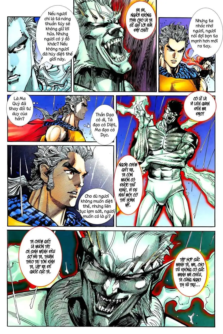 Truyện Tranh Long Hổ 5 Thế trang 8