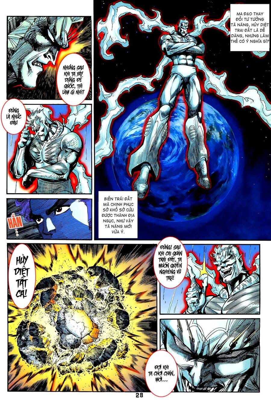 Truyện Tranh Long Hổ 5 Thế trang 8