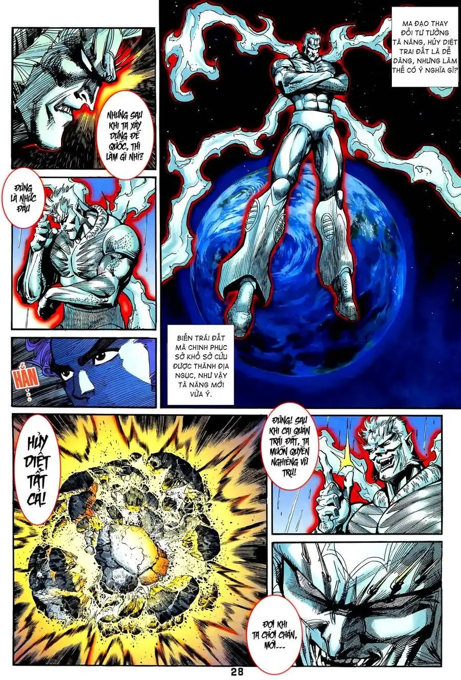 Truyện Tranh Long Hổ 5 Thế trang 8