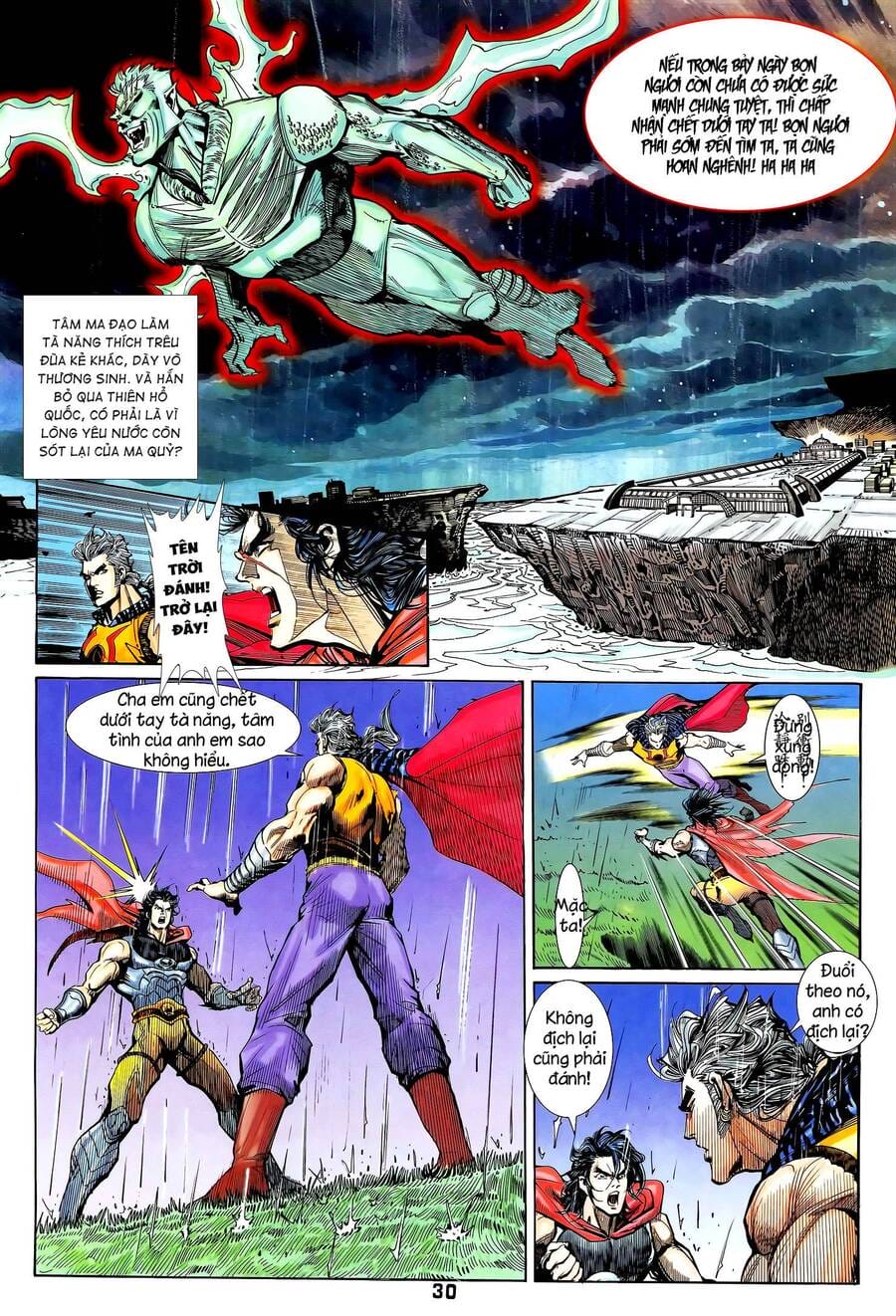 Truyện Tranh Long Hổ 5 Thế trang 8