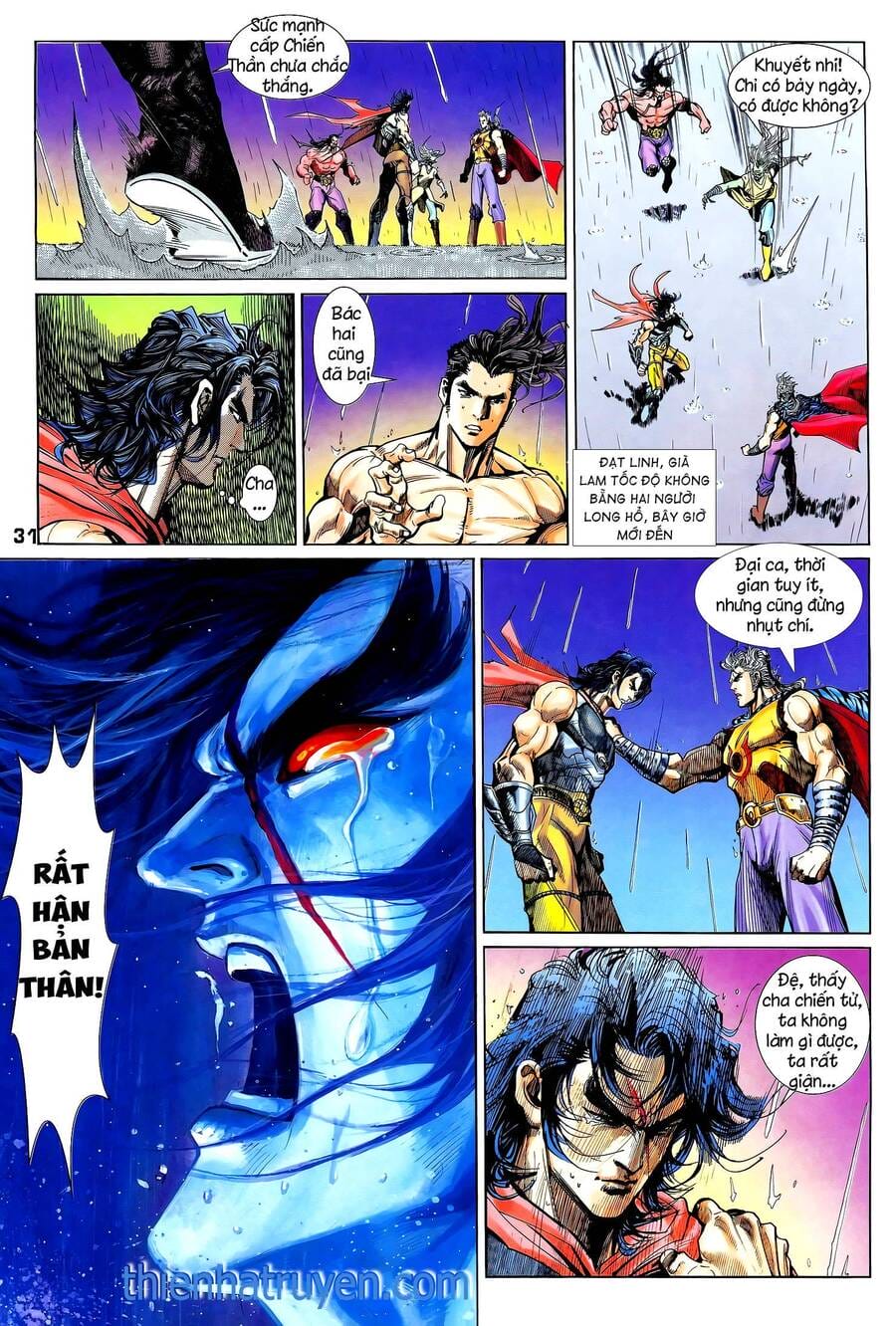 Truyện Tranh Long Hổ 5 Thế trang 8