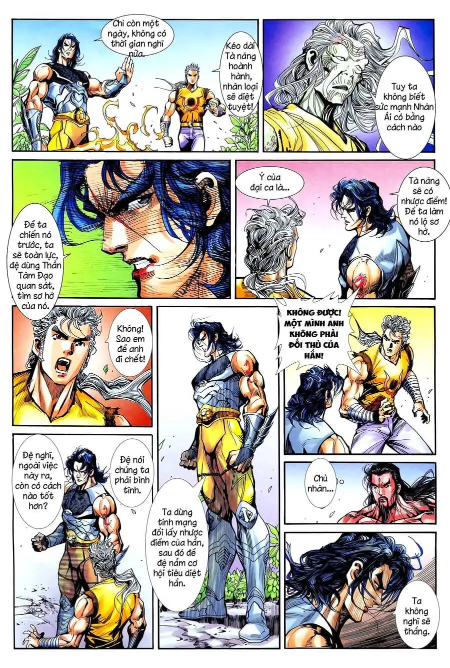 Truyện Tranh Long Hổ 5 Thế trang 8