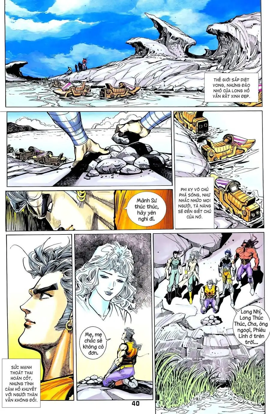 Truyện Tranh Long Hổ 5 Thế trang 8