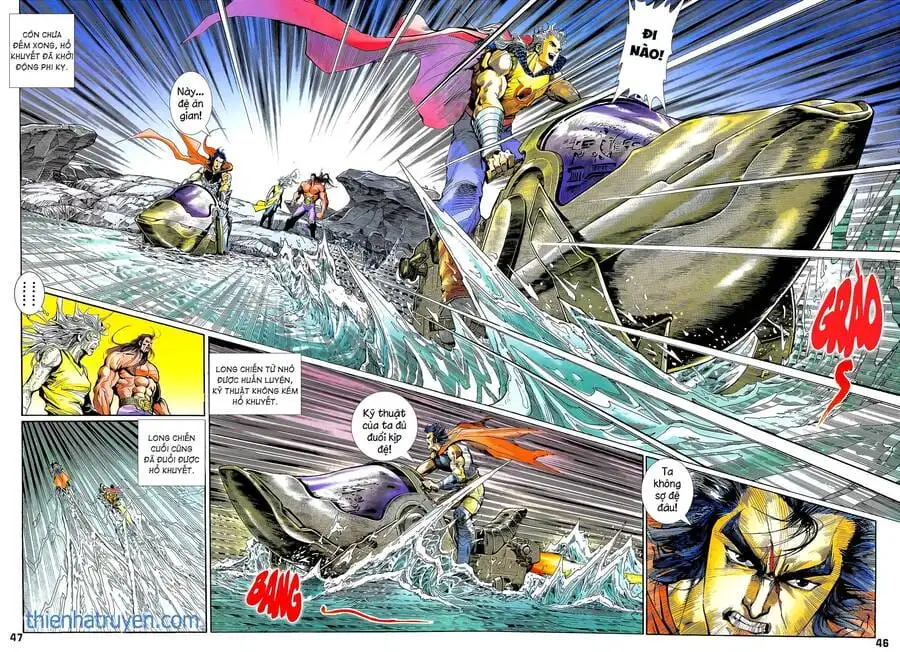 Truyện Tranh Long Hổ 5 Thế trang 8