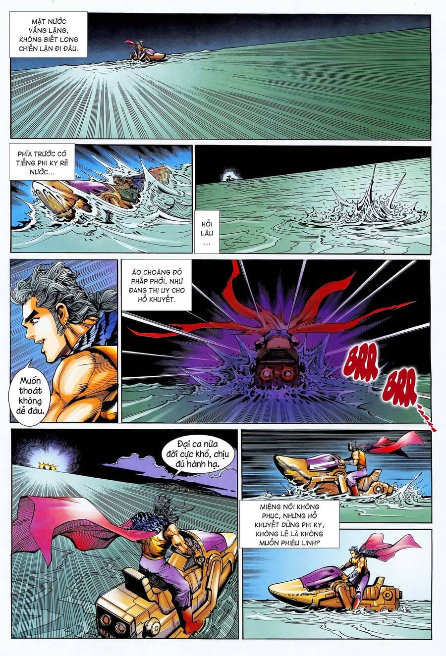 Truyện Tranh Long Hổ 5 Thế trang 8