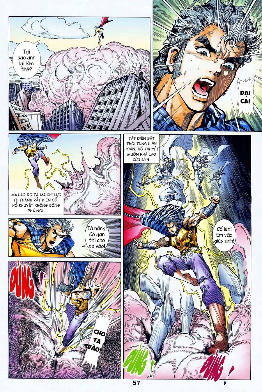 Truyện Tranh Long Hổ 5 Thế trang 8