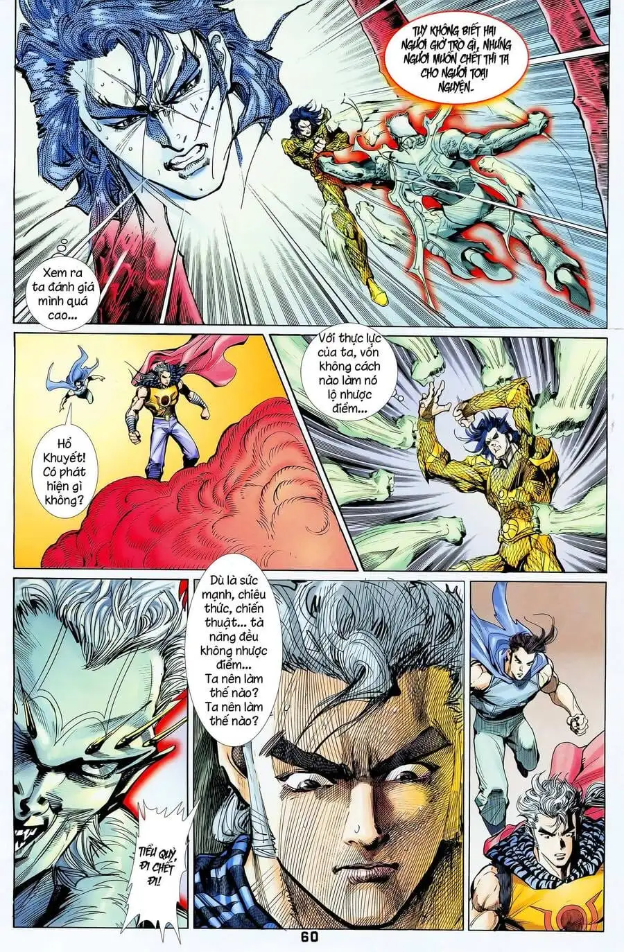 Truyện Tranh Long Hổ 5 Thế trang 8