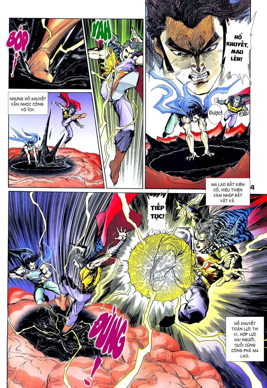 Truyện Tranh Long Hổ 5 Thế trang 8
