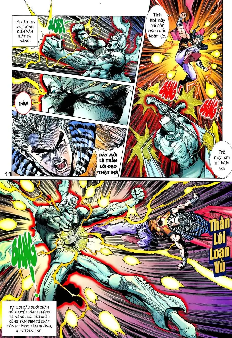 Truyện Tranh Long Hổ 5 Thế trang 8