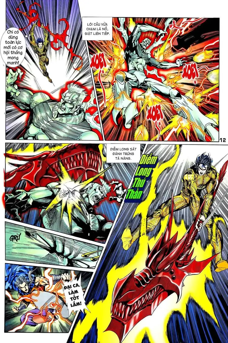 Truyện Tranh Long Hổ 5 Thế trang 8
