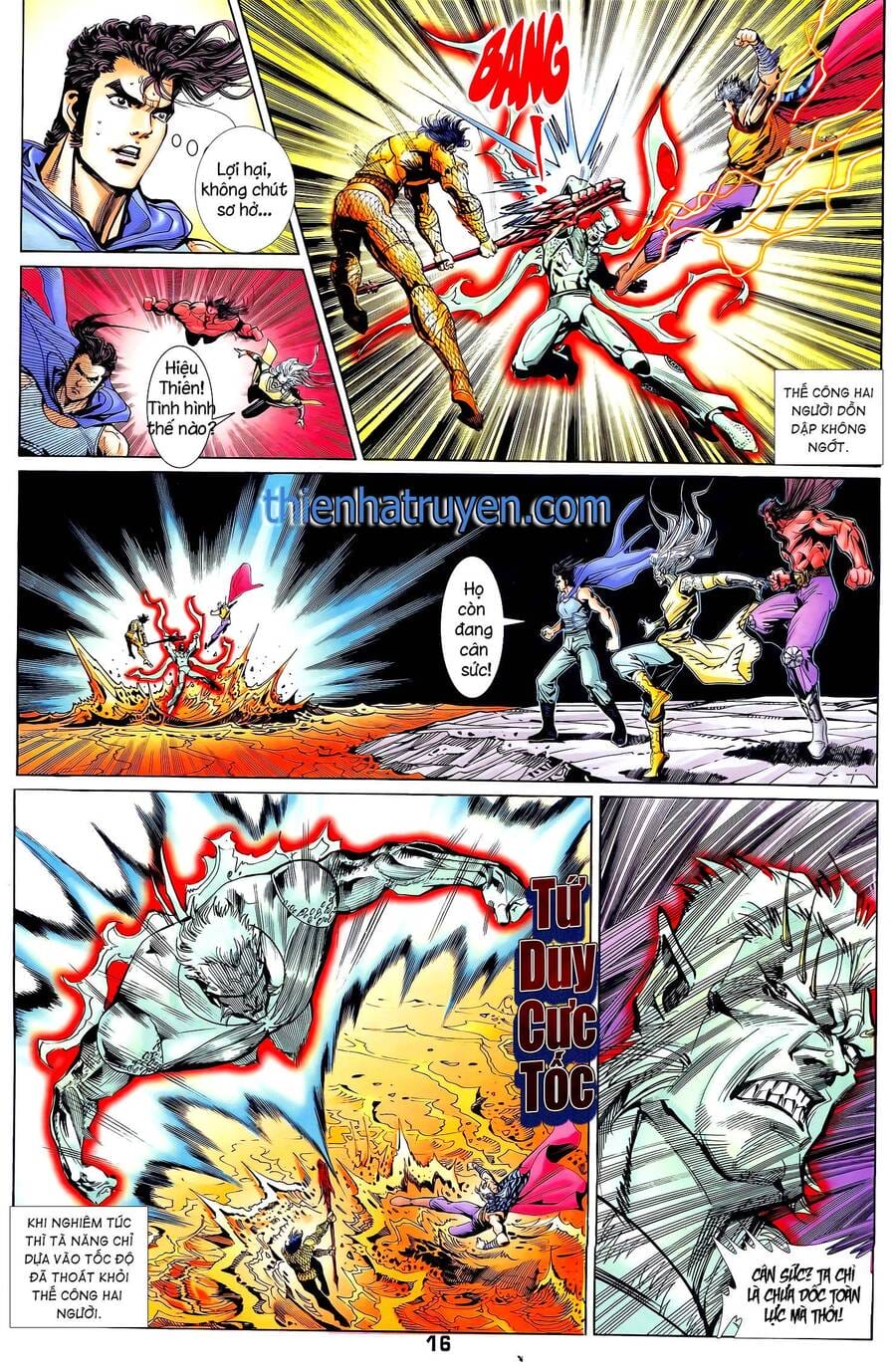 Truyện Tranh Long Hổ 5 Thế trang 8