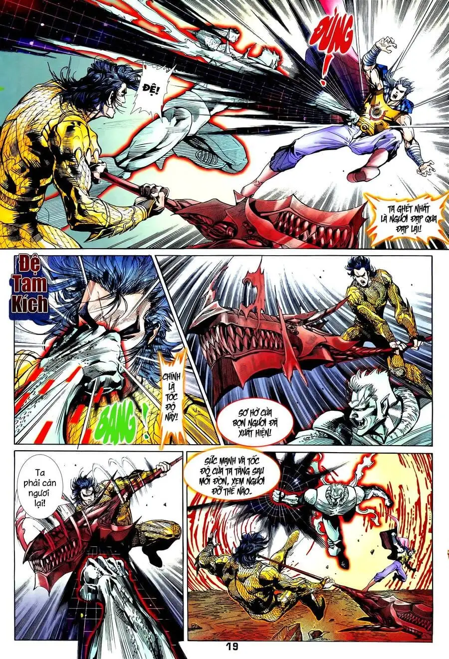 Truyện Tranh Long Hổ 5 Thế trang 8