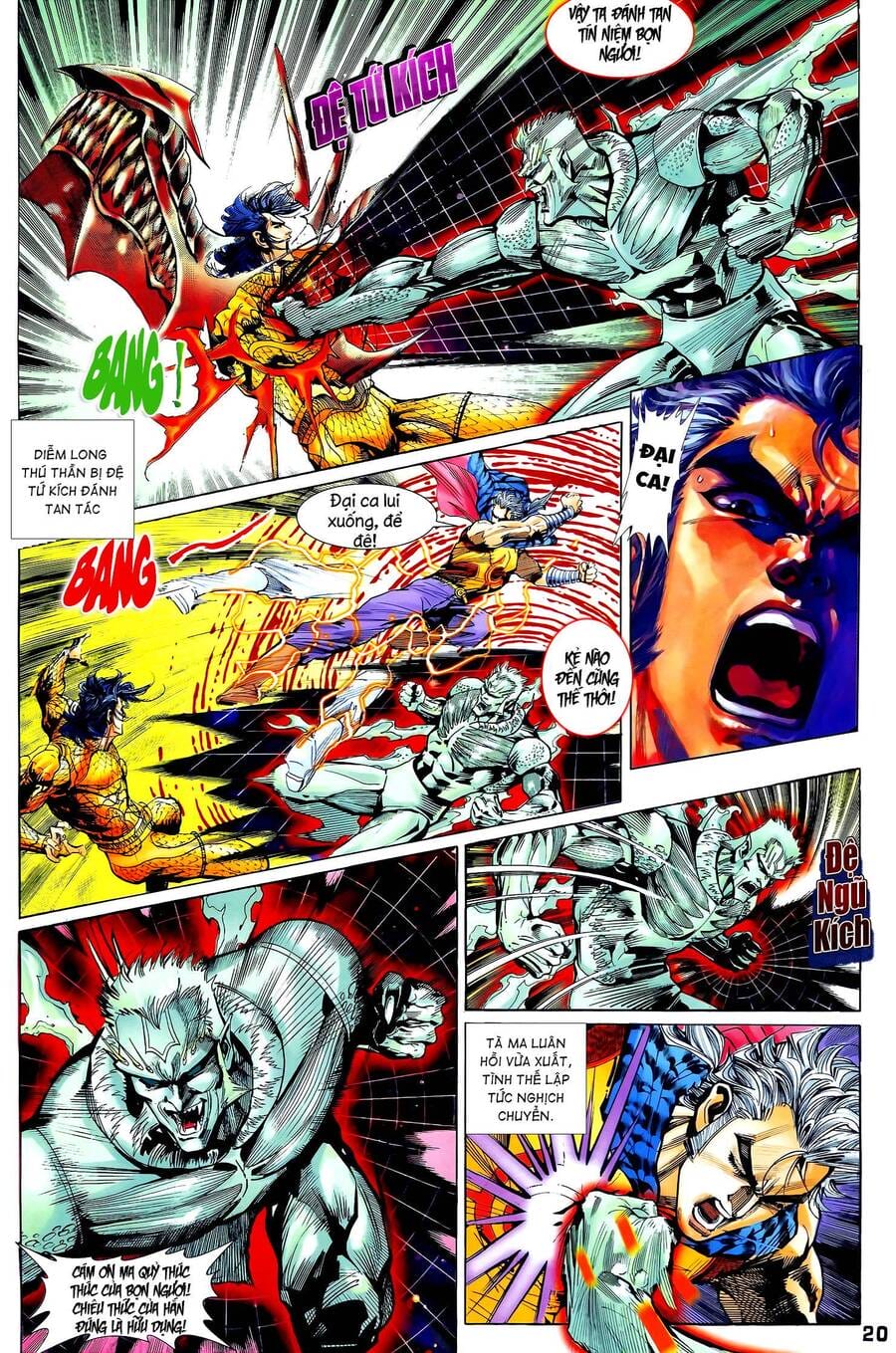 Truyện Tranh Long Hổ 5 Thế trang 8